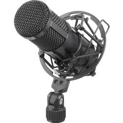 na stojanu USB mikrofon Renkforce RF-MIC-510 Druh přenosu:USB vč. kufříku, vč. pavouka, vč. ochrany proti větru, vč. kabelu, vč. pouzdra na mikrofon