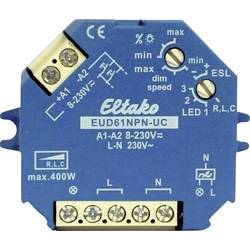 Eltako EUD61NPN-UC stmívač na omítku, stmívač pod omítku Vhodné pro svítidlo: žárovka, energeticky úsporná žárovka, halogenová žárovka, zářivka modrá