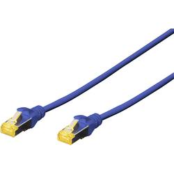 Digitus DK-1644-A-070 RJ45 síťové kabely, propojovací kabely CAT 6A S/FTP 7.00 m šedá bez halogenů, kroucené páry , s ochranou, samozhášecí 1 ks