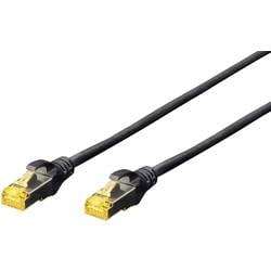 Digitus DK-1644-A-070 RJ45 síťové kabely, propojovací kabely CAT 6A S/FTP 7.00 m šedá bez halogenů, kroucené páry , s ochranou, samozhášecí 1 ks
