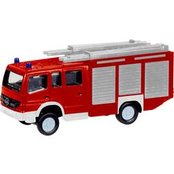 Herpa 066716 N model zásahového vozidla Mercedes Benz Atego HLF 20 „hasiči“