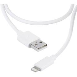 Vivanco USB kabel USB 2.0 USB-A zástrčka, Apple Lightning konektor 1.20 m bílá Univerzální 36299