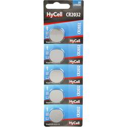 HyCell knoflíkový článek CR 2032 3 V 5 ks 200 mAh lithiová CR2032