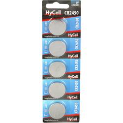 HyCell knoflíkový článek CR 2450 3 V 5 ks lithiová CR2450
