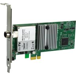Hauppauge WinTV-quadHD DVB-T2 (anténa), DVB-T (anténa), DVB-C (kabel) PCIe x1- s dálkovým ovládáním počet tunerů: 4