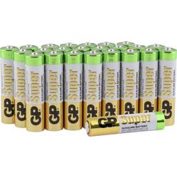 GP Batteries Super mikrotužková baterie AAA alkalicko-manganová 1.5 V 24 ks