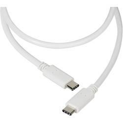Vivanco USB kabel USB 2.0 USB-C ® zástrčka, USB-C ® zástrčka 1.20 m bílá 37561