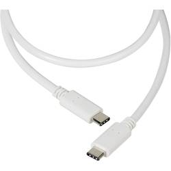Vivanco USB kabel USB 2.0 USB-C ® zástrčka, USB-C ® zástrčka 1.20 m bílá Univerzální 37561