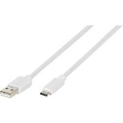 Vivanco USB kabel USB 2.0 USB-A zástrčka, USB-C ® zástrčka 2.00 m bílá 38757