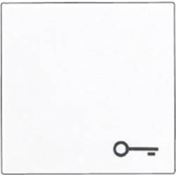 Jung 1násobné vestavný tlačítko alpská bílá A590TWW