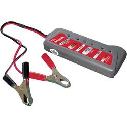 Eufab tester autobaterií, 12 cm x 5 cm x 1.6 cm