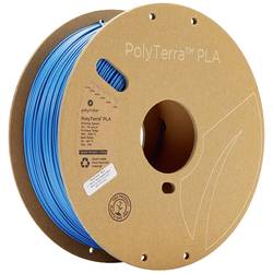Polymaker 70828 PolyTerra PLA vlákno pro 3D tiskárny PLA plast Nižší obsah plastů 1.75 mm 1000 g safírově modrá 1 ks