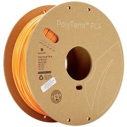 Polymaker 70848 PolyTerra PLA vlákno pro 3D tiskárny PLA plast Nižší obsah plastů 1.75 mm 1000 g oranžová 1 ks