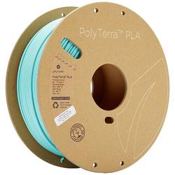 Polymaker 70845 PolyTerra PLA vlákno pro 3D tiskárny PLA plast 2.85 mm 1000 g modrozelená 1 ks