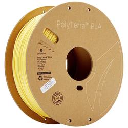 Polymaker 70865 PolyTerra PLA vlákno pro 3D tiskárny PLA plast Nižší obsah plastů 1.75 mm 1000 g pastelová žlutá (mat) 1 ks