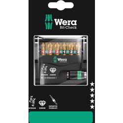 Wera Bit-Check 12 Diamond 1 SB 05136392001 sada bitů, 1/4 (6,3 mm), 1/4