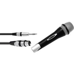 Omnitronic Partymic-1 vokální mikrofon Druh přenosu:kabelový vč. kabelu, spínač