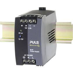 PULS MiniLine ML60.121 síťový zdroj na DIN lištu, 12 V/DC, 4.5 A, 54 W, výstupy 1 x