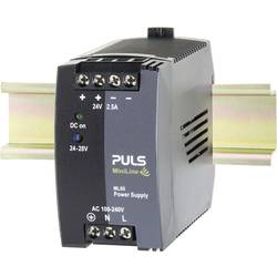 PULS MiniLine ML60.241 síťový zdroj na DIN lištu, 24 V/DC, 2.5 A, 60 W, výstupy 1 x