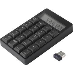 Renkforce RF-NK-201 bezdrátový číselná klávesnice displej, funkce kapesní kalkulačky černá