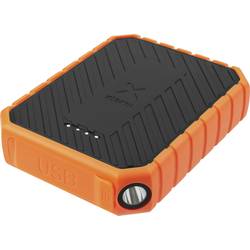 Xtorm by A-Solar Rugged 10000 powerbanka 10000 mAh Quick Charge 3.0, Dodávka energie Li-Pol USB-A, USB-C® oranžová, černá Venkovní, Kapesní svítilna, Indikátor