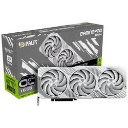 Palit grafická karta Nvidia GeForce RTX 4070 Ti Super Super GamingPro White OC 16 GB GDDR6X-RAM PCIe x16 HDMI™, DisplayPort přetaktovaná, RGB osvětlení