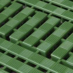 COBA Europe WD040003P Work Deck Ecke podlahový rošt (d x š x v) 112 x 112 x 25 mm zelená