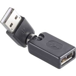 Renkforce USB 2.0 adaptér [1x USB 2.0 zástrčka A - 1x USB 2.0 zásuvka A] pozlacené kontakty
