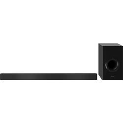 Panasonic SC-HTB510 Soundbar černá Bluetooth®, vč. bezdrátového subwooferu, Multiroom podpora , upevnění na zeď