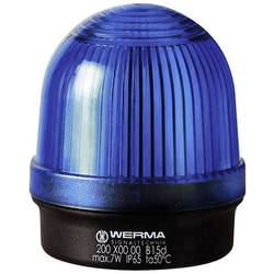 Werma Signaltechnik signální osvětlení 200.500.00 200.500.00 modrá trvalé světlo 12 V/AC, 12 V/DC, 24 V/AC, 24 V/DC, 48 V/AC, 48 V/DC, 110 V/AC, 230 V/AC