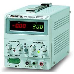 GW Instek GPS-3030D laboratorní zdroj s nastavitelným napětím, 0 - 30 V, 0 - 3 A, 90 W, výstup 1 x, 01PS303DS0GS