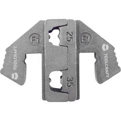 TOOLCRAFT PLE-0F1 Lisovací vložky Krimpovací nástavec pro dutinky 25 - 35 Vhodné pro značku (kleště): TOOLCRAFT PZ-500