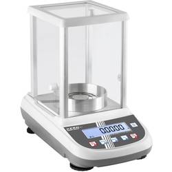 Kern ALJ 160-4A laboratorní váha Max. váživost 160 g Rozlišení 0.001 g 230 V stříbrná