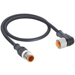 Lutronic 1162 připojovací kabel pro senzory - aktory M12 zástrčka, rovná, zásuvka, zahnutá 5.00 m Počet pólů: 4 1 ks