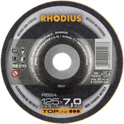 Rhodius 200357 RS24 brusný kotouč lomený Průměr 125 mm Ø otvoru 22.23 mm neželezné kovy 1 ks