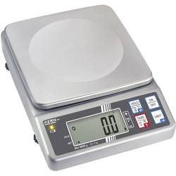 Kern FOB 3K1 váha na dopisy 3 kg, rozlišení 1 g 230 V, napájeno akumulátorem, stříbrná