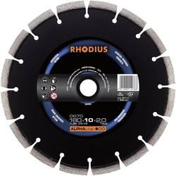 Rhodius 304094 DG70 diamantový řezný kotouč Průměr 180 mm Ø otvoru 22.23 mm beton 1 ks