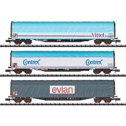 MiniTrix T15375 Sada 3dílných vagónů ve velikosti N „transport minerální vody“