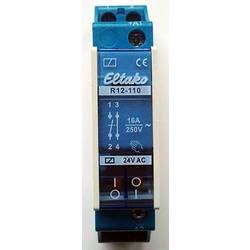 Eltako R12-110-24V spínací relé , 24 V, 8 A, 1 spínací kontakt, 1 rozpínací kontakt, 1 ks