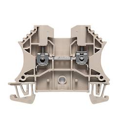 W-Series, Feed-through terminal, Rated cross-section: 2,5 mm², Screw connection, Direct mounting WDU 2.5 1020000000-100 Tmavě béžová Weidmüller 100 ks