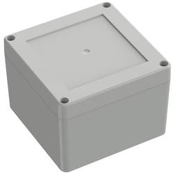TRU COMPONENTS TC-10860536 univerzální pouzdro 104.80 x 104.80 x 74.70 polykarbonát světle šedá 1 ks