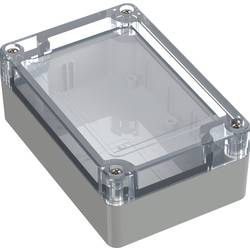 TRU COMPONENTS TC-10860468 univerzální pouzdro 105 x 70 x 40 ABS-PC světle šedá 1 ks