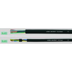 HELU 36008 kabel s gumovou izolací H05RN-F 4 G 0.75 mm² černá 100 m