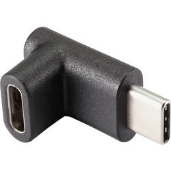 Renkforce USB 3.1 (Gen 2) adaptér [1x USB-C® zástrčka - 1x USB-C® zásuvka] 90° zatočeno nahoru