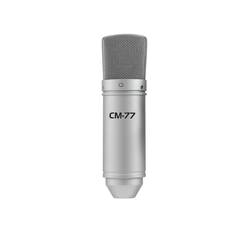 Omnitronic MIC CM-77 studiový mikrofon Druh přenosu:kabelový vč. pavouka, vč. svorky