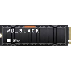 WD Black™ SN850 Heatsink 500 GB interní SSD disk NVMe/PCIe M.2 M.2 NVMe PCIe 4.0 x4 Retail WDS500G1XHE