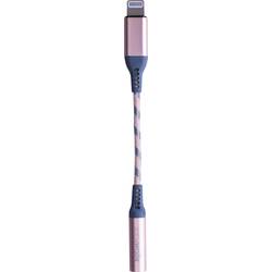 Boompods Apple iPad/iPhone/iPod kabel [1x jack zásuvka 3,5 mm - 1x dokovací zástrčka Apple Lightning] 1.50 m růžovozlatá