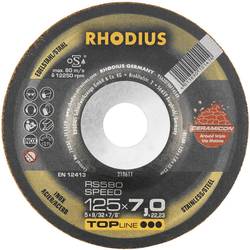 Rhodius 210656 RS580 SPEED brusný kotouč lomený Průměr 115 mm Ø otvoru 22.23 mm nerezová ocel, ocel 1 ks