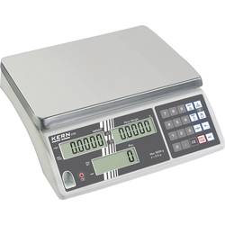 Kern CXB 3K0.2+C počítací váha Kalibrováno dle (DAkkS) Max. váživost 3 kg Rozlišení 0.2 g 230 V, napájeno akumulátorem stříbrná
