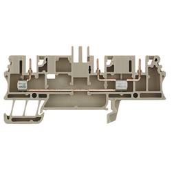 Z-series, WeiCoS, Feed-through terminal, Rated cross-section: 2,5 mm², Tension clamp connection, Wemid, ZT 2.5/3AN/1 BL 1304720000 Weidmüller 50 ks